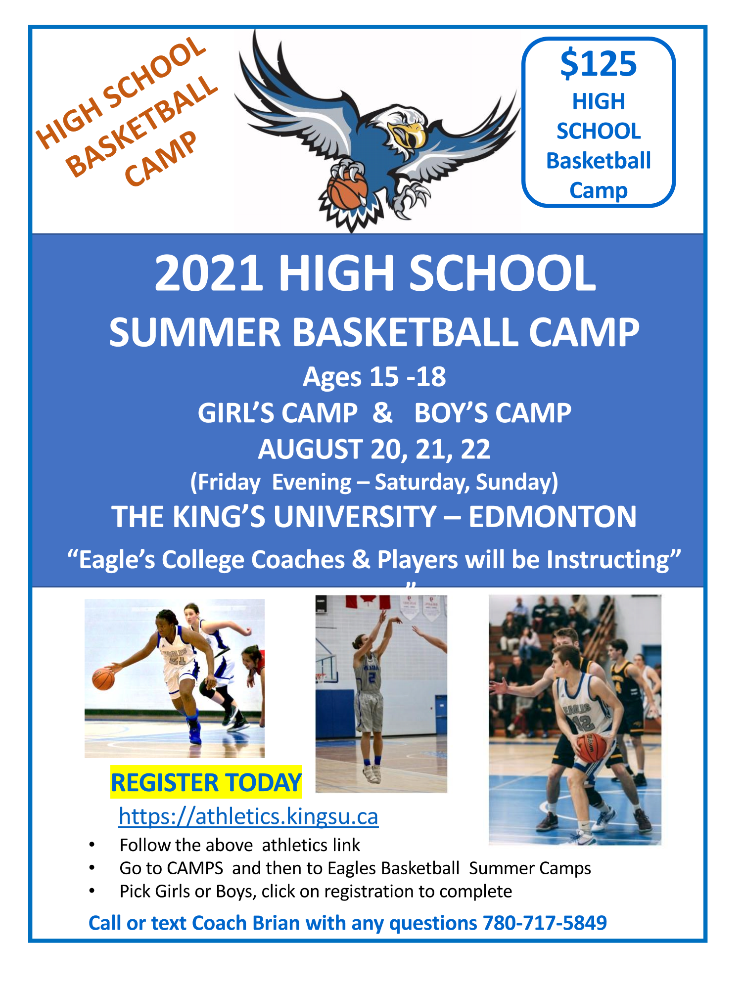 EYBA Edmonton Youth Basketball Association Website by RAMP InterActive